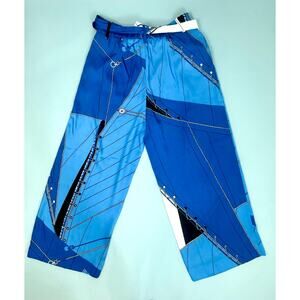 J. Crew Factory Blue Wide Leg Pants